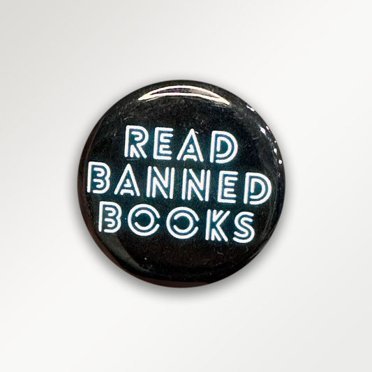 Read Banned Books Neon Button