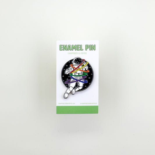LGBT Pride Astronaut Enamel Pin